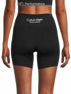 Women Calvin Klein Logo Biker Shorts