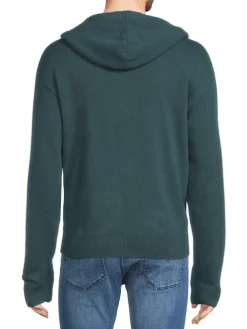 Dsquared2 Cashmere|Logo Cashmere Hoodie Green