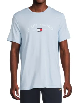 Tommy Hilfiger Loungewear, Sleepwear & Robes|Logo Crewneck T Shirt