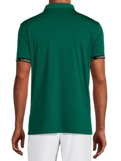 J.Lindeberg Polos|Logo Cuff Solid Polo