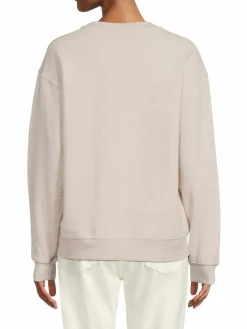 Women Calvin Klein Performance Logo Dropped Shoulder Sweatshirt