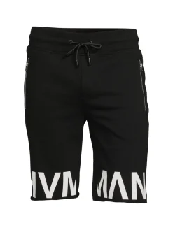 HVMAN Shorts|Logo French Terry Sweatshorts Black