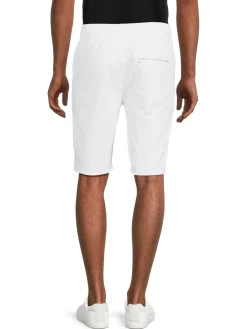 HVMAN Shorts|Logo French Terry Sweatshorts White