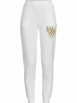 Women Plein Sport Logo Graphic Joggers