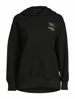 Women Kenzo Logo Graphic Oversized Hoodie