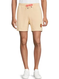 D.RT Shorts|Logo Graphic Shorts Cream