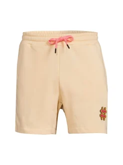D.RT Shorts|Logo Graphic Shorts Cream