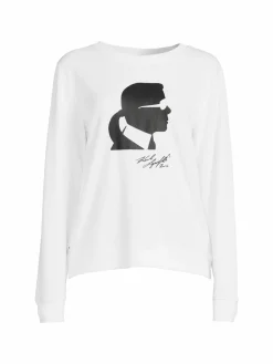 Women Karl Lagerfeld Paris Logo Graphic Sweatshirt
