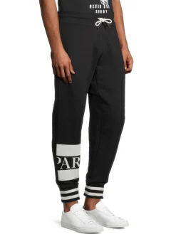 Eleven Paris Pants|Logo Joggers Black
