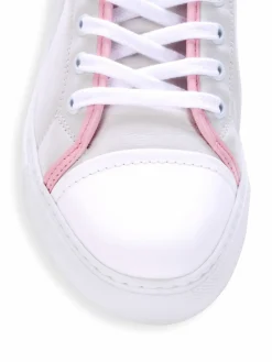 Moschino Couture! Logo Leather High Top Sneakers