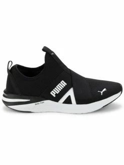 Puma Logo Mesh Slip On Sneakers