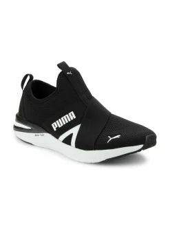 Puma Logo Mesh Slip On Sneakers