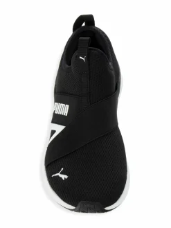 Puma Logo Mesh Slip On Sneakers