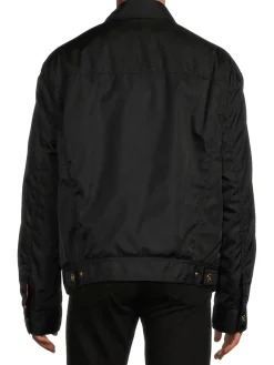 Versace Coats & Jackets|Logo Pocket Jacket Black