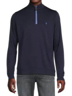 TailorByrd Sweatshirts & Hoodies|Logo Quarter Zip Pullover