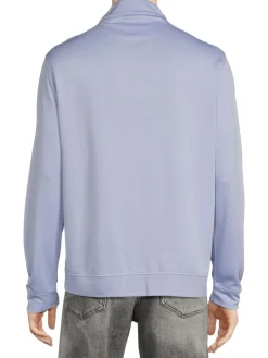 TailorByrd Sweatshirts & Hoodies|Logo Quarter Zip Pullover