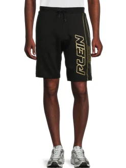 Plein Sport Shorts|Logo Shorts Black