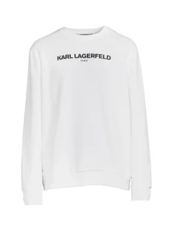 Karl Lagerfeld Paris Sweatshirts & Hoodies|Logo Sweatshirt