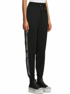 Women Karl Lagerfeld Paris Logo Tape Joggers