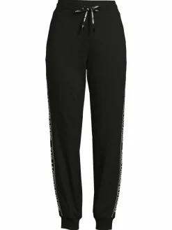 Women Karl Lagerfeld Paris Logo Tape Joggers