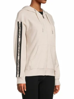 Women Calvin Klein Performance Logo Tape Zip Up Hoodie
