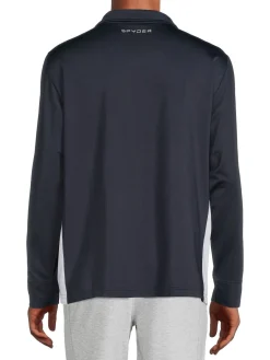 Spyder Activewear|Logo Track Jacket Frontier Blue