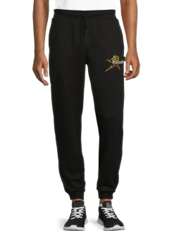 Plein Sport Pants|Logo Track Pants Black