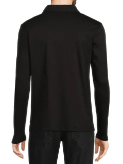 Saks Fifth Avenue Polos|Long Sleeve Polo