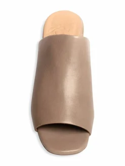 Anthony Veer Lotte Block Heel Leather Mules