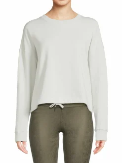 Women 90 Degree by Reflex Lux Fleece Crewneck Sweatshirt
