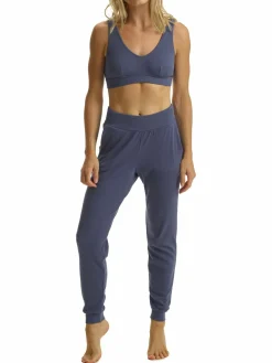 Women Commando Luxury Ribbed Joggers