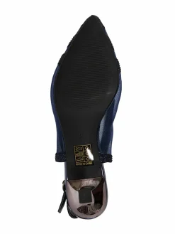 Lady Couture Macy Kitten Heel Slingback Pumps