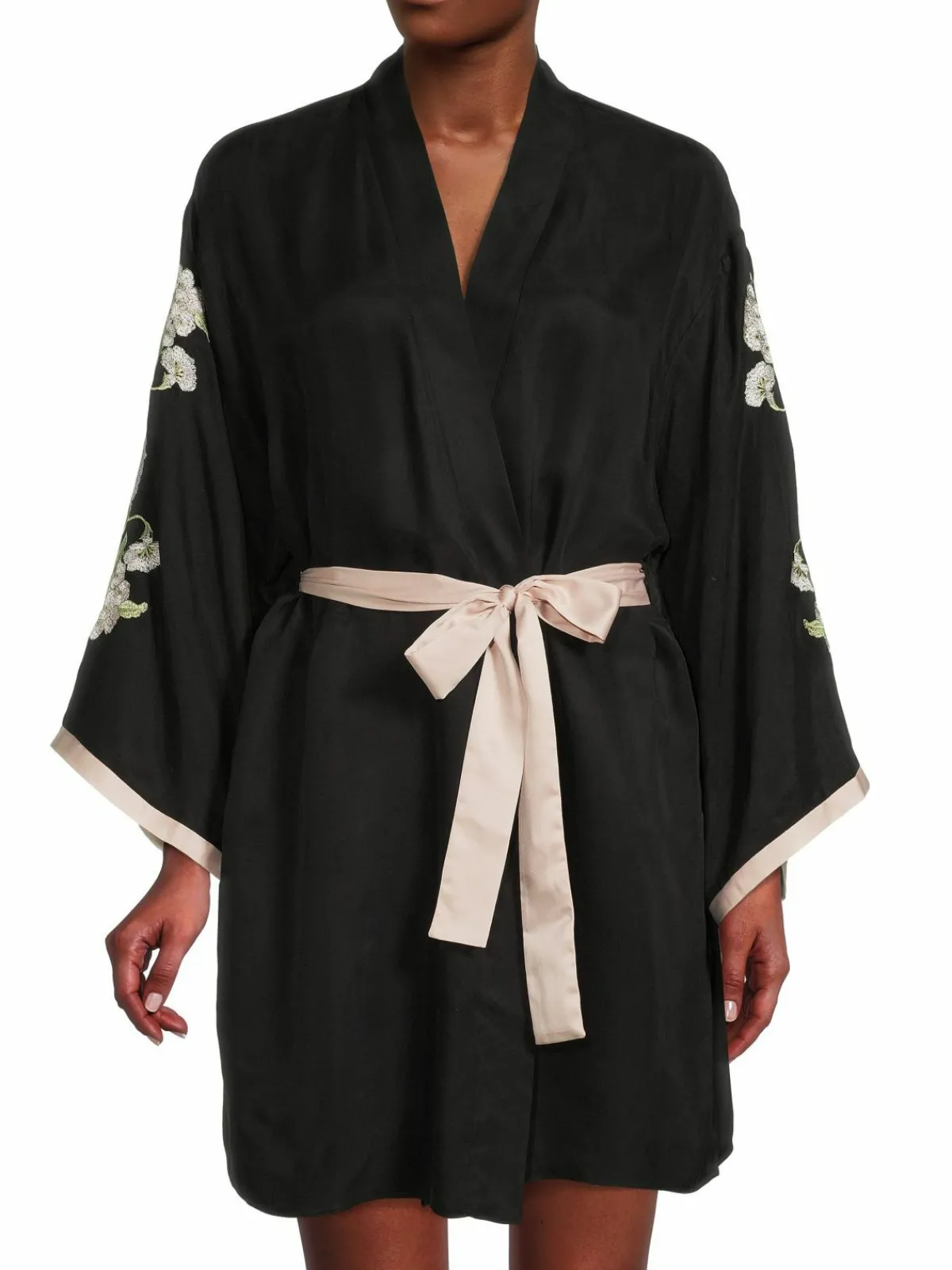 Women Rya Collection Magnolia Satin Robe