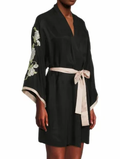 Women Rya Collection Magnolia Satin Robe