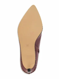 BCBGeneration Manda Studded Point Toe Ruched Ankle Boots