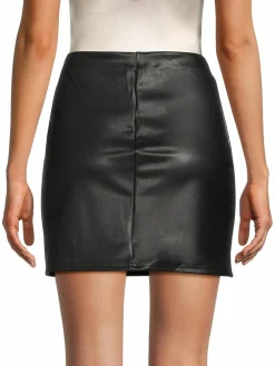 Women RD style Mara Faux Leather Mini Skirt