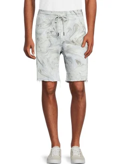 Joe's Jeans Shorts|Marble Dye Drawstring Shorts