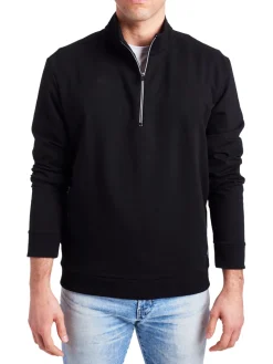 Pino by PinoPorte Sweatshirts & Hoodies|Mario Partial Zip-Front Jacket