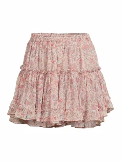 Women MISA Los Angeles Marion Tiered Mini Skirt