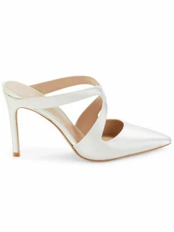Stuart Weitzman Mariposa Wavy Mule Pumps