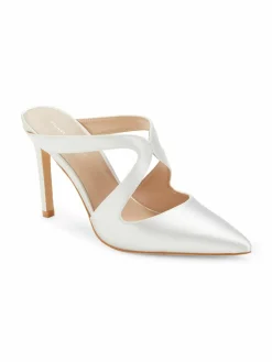 Stuart Weitzman Mariposa Wavy Mule Pumps