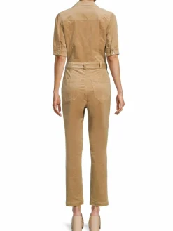 Women Paige Mayslie Belted Corduroy Jumpsuit