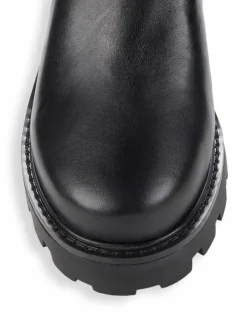 Karl Lagerfeld Paris Meara Logo Quilted Knee High Boots