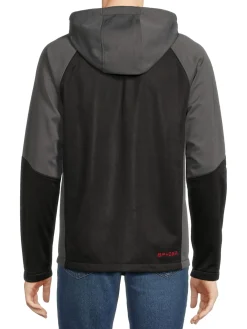 Spyder Coats & Jackets|Mendoza Raglan Sleeve Hooded Jacket Black