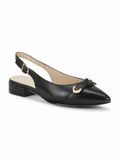 Cole Haan Menlo Leather Slingback Skimmer Flats