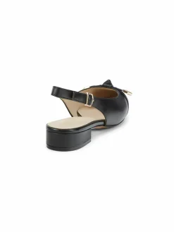 Cole Haan Menlo Leather Slingback Skimmer Flats