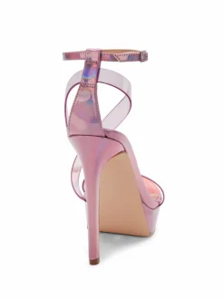 Guess Metallic Strappy Sandals
