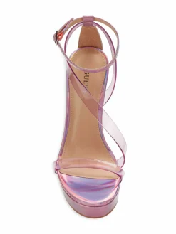 Guess Metallic Strappy Sandals