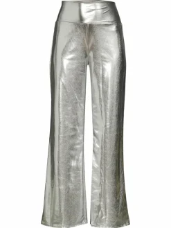 Women Renee C. Metallic Wide Leg Pants