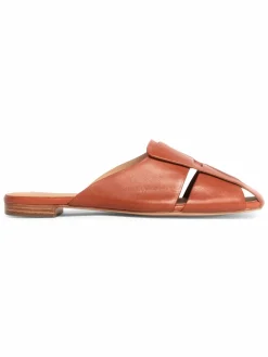 Anthony Veer Mia Woven Leather Mules